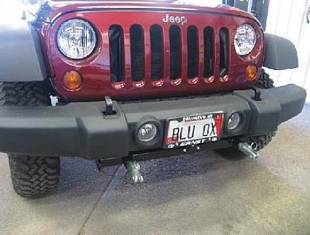 Blue ox bx1126 base plate jeep wrangler 07-13