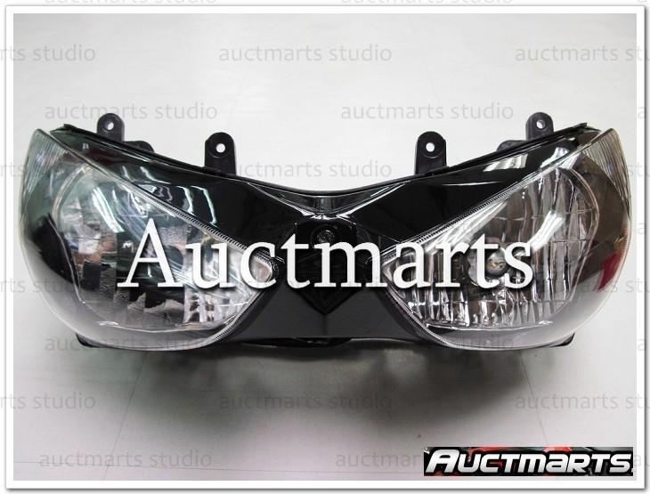 Fit kawasaki zx 6r zx-636 ninja 05 2005 06 2006 headlight headlamp assembly f