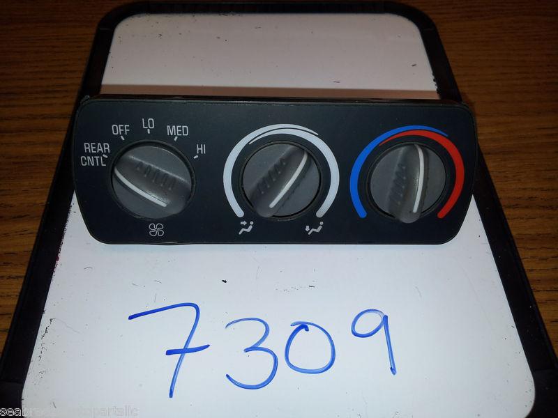 95-99 chevrolet suburban 16181175 climate temperature control unit a/c heat
