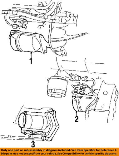 Mopar oem r4686045 starter motor/starter