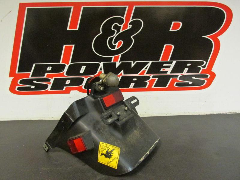 1996 kawasaki ninja zx1100 tail section, plastic, plate, zx 11, zx 1100 b2901