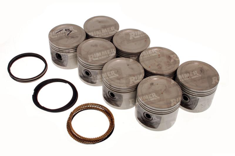 Land rover v8 hc piston and ring set (8)