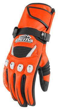 New arctiva comp 6 rr gauntlet snowmobile gloves, orange, xl
