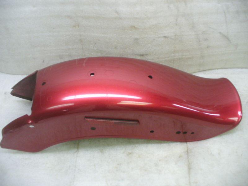 Harley 04 FXST Bobbed Red Rear Fender., US $100.00, image 2