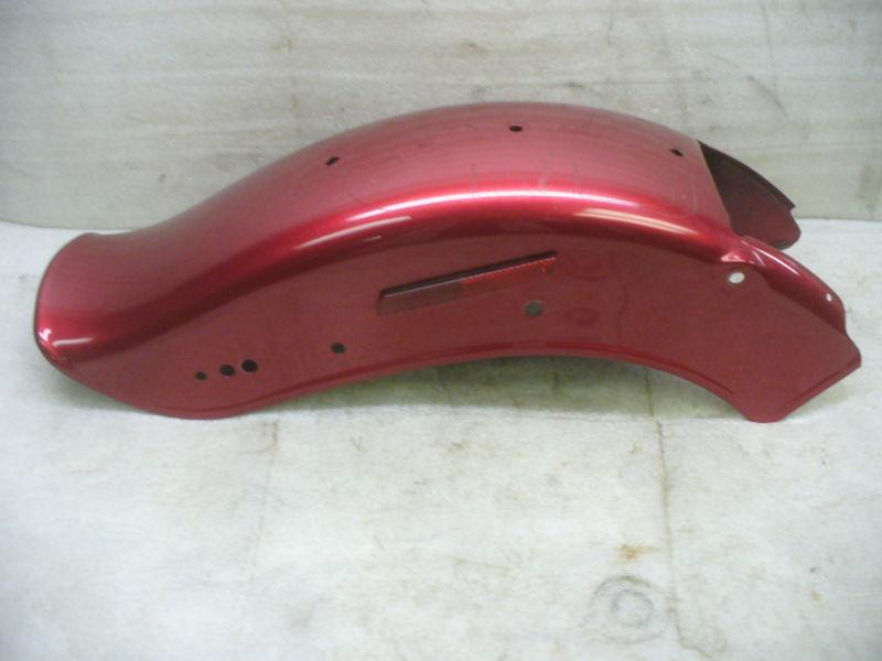 Harley 04 FXST Bobbed Red Rear Fender., US $100.00, image 3