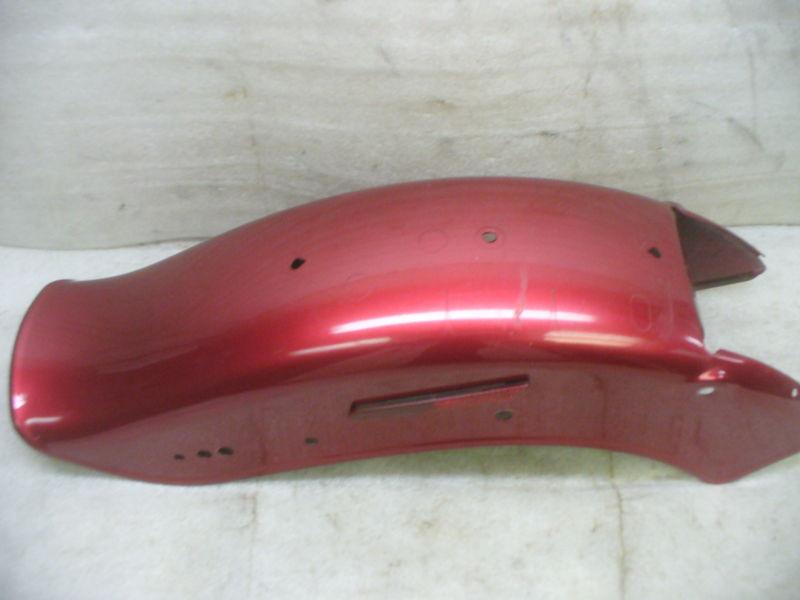 Harley 04 FXST Bobbed Red Rear Fender., US $100.00, image 4