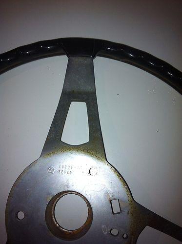 Rare Mopar 70 Cuda Rim Blow Steering Wheel-Fish Horn Center Button Cap, US $150.00, image 4