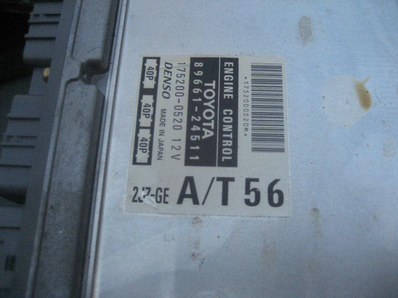 1997 97 lexus sc300 2jz-ge soarer ecu ecm engine computer 89661-24511 98 99 96