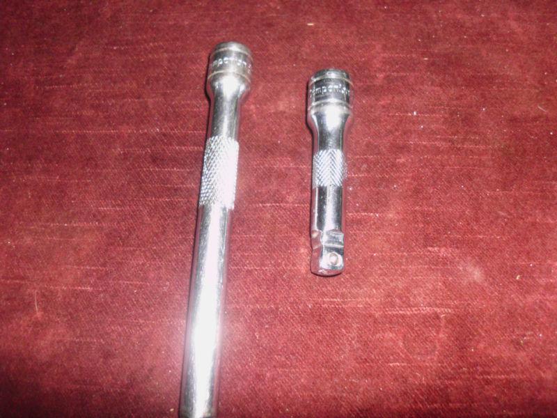 Companion 3" and 6" 3/8" drive extensions