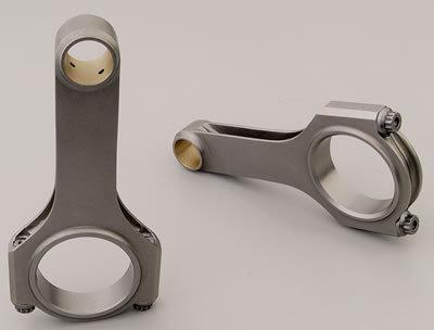 Eagle connecting rods esp 4340 h-beam cap screw bushed ford small block set of 8