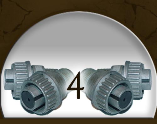 4 canon plugs aircraft electrical connection contractor