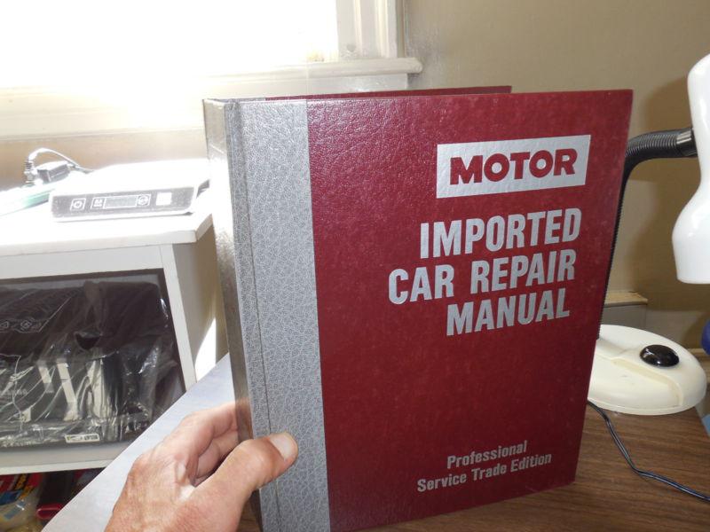 1988 motor imported car repair manual,subaru bmw dodge volvo suzuki,datsun 