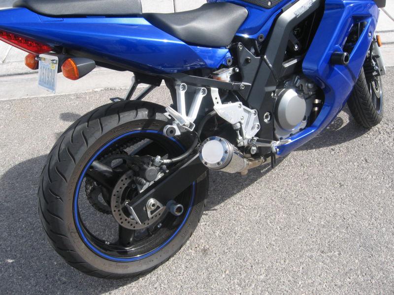 Suzuki sv650 exhaust pipe 2003 2004 2005 2006 2007 2008 2009 xb08 extremeblaster