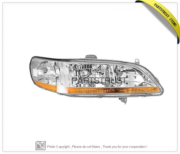 98-00 honda accord headlight head lamp right rh passenger side 100% brand new
