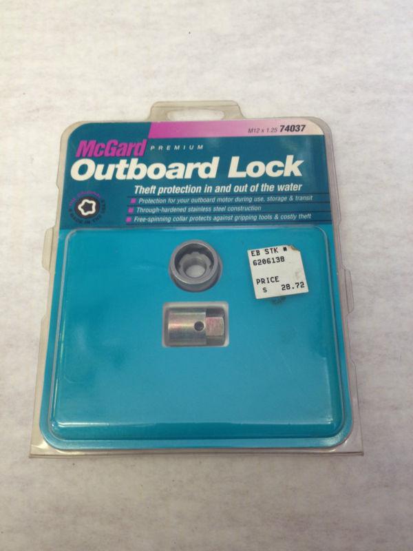 Buy McGard 74037 Marine Single Outboard Motor Lock Set (M12x1.25 Thread