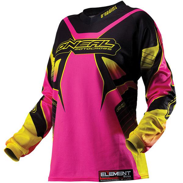 Oneal element womens motocross atv bmx jersey 