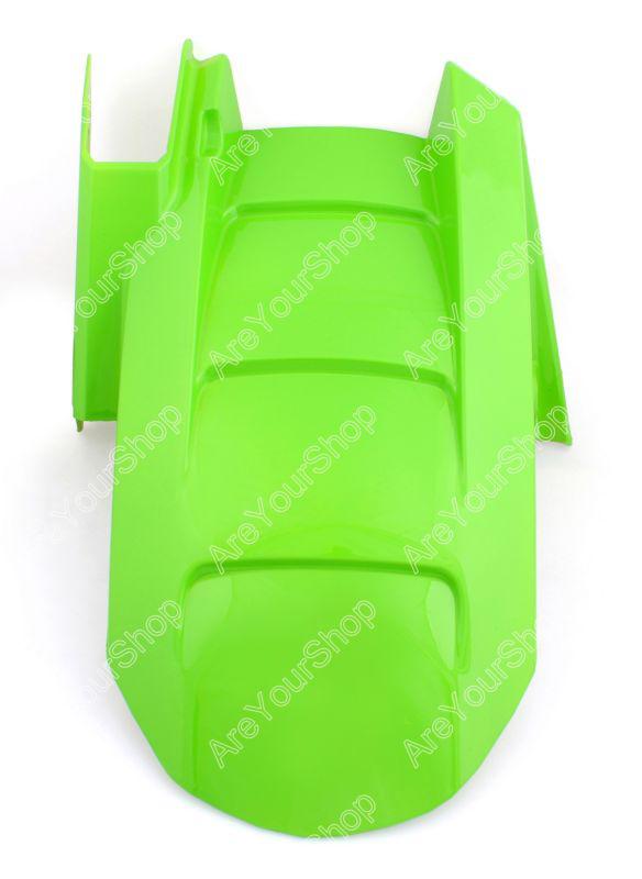 Rear hugger fender mudguards abs fairing kawasaki zx6r 2003-2004 green