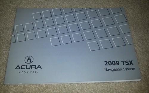 2009 09 Acura TSX Owner's Owners w/ NAVIGATION NAV Manual OEM, US $27.50, image 2