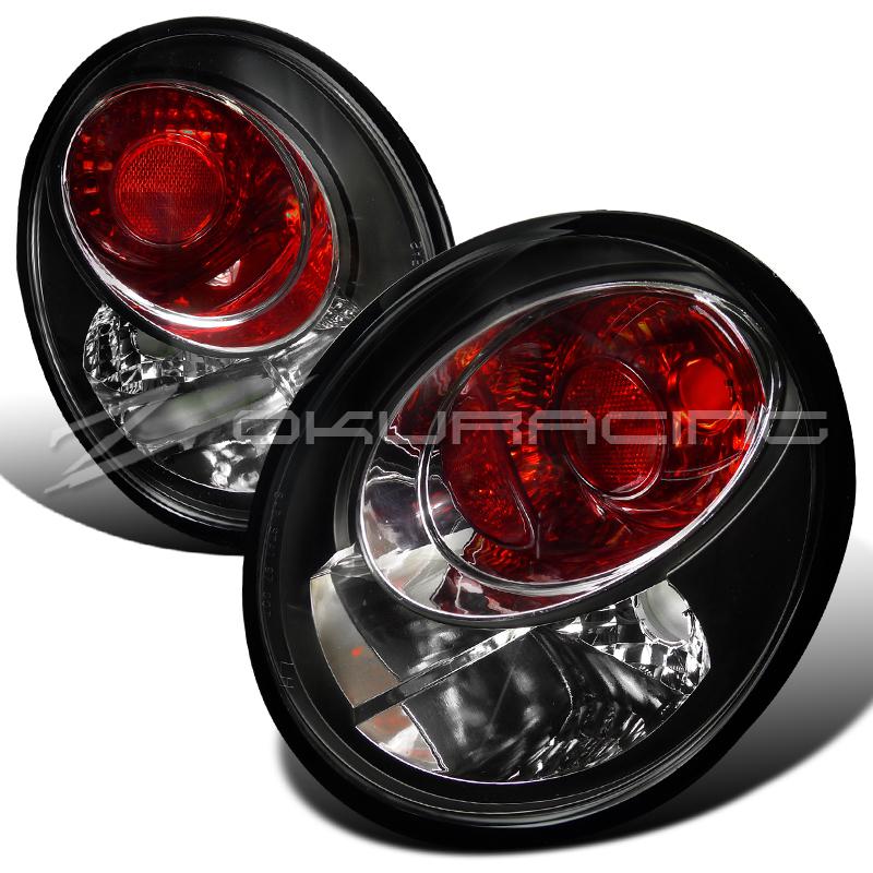1998-2005 volkswagen beetle black taillights tail lights