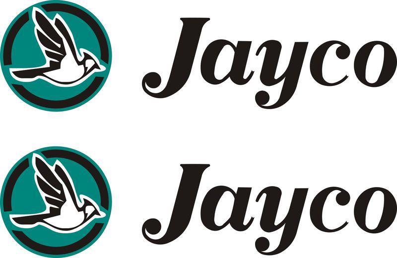 2- jayco decals popup rv sticker decal graphic pop up camper stickers logo
