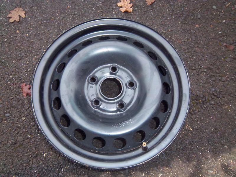 15 volkswagen golf gti rabbit oem factory wheel rim steel 06 - 11 18 hole 69893