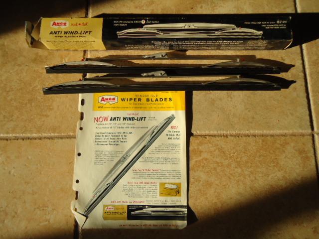 Anco nos anti wind-lift wiper blades ford lincoln 1964-1969 mercury 19"  no.819 
