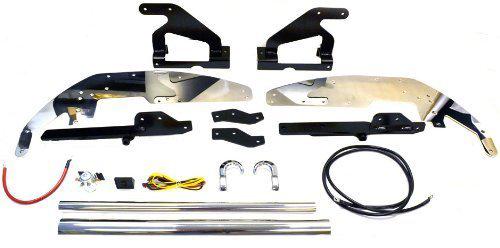 Warn 74141 trans4mer grille guard - stainless steel