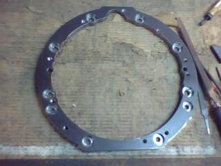 1uz s13 240sx trans adapter plate to ( 350z ka24de sr20det z32 ), ls1 r154 w58 