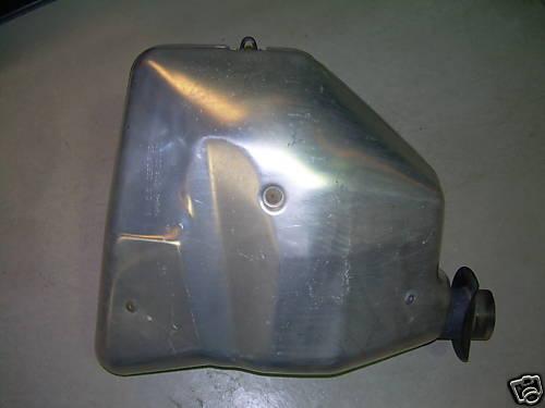 02-06 yamaha viper 700 triple exhaust muffler 