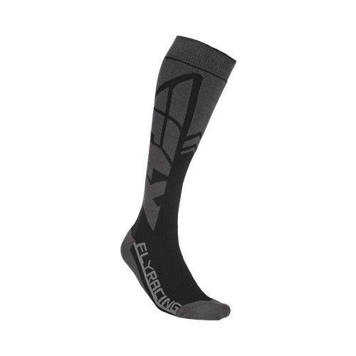 2014 fly racing fly moto sock - black (thick) & grey (thin) - new!!