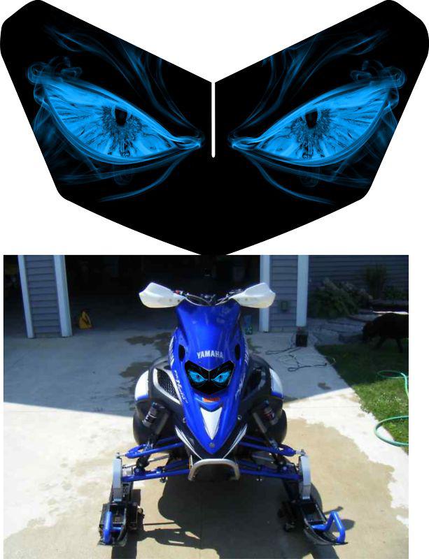 Yamaha sled snowmobile fx nytro  phazer rs rx max headlight  decal sticker 11