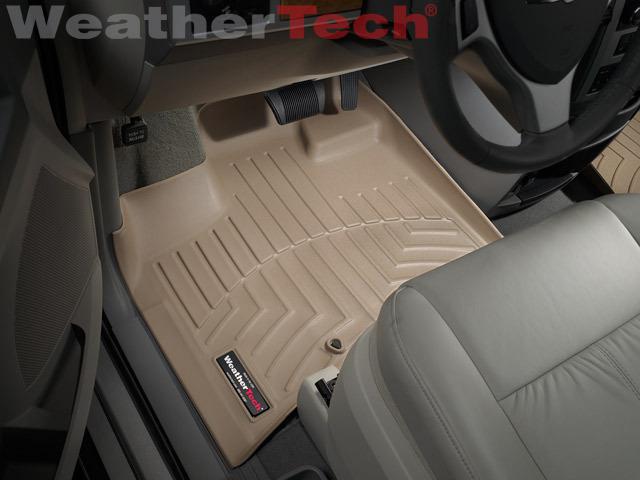 Weathertech® floor mats floorliner - volkswagen routan - 2009-2013 - tan