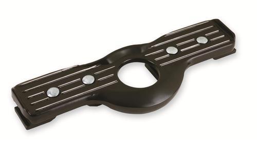 Go rhino receiver hitch step 14" wide step aluminum black powdercoated each 340b