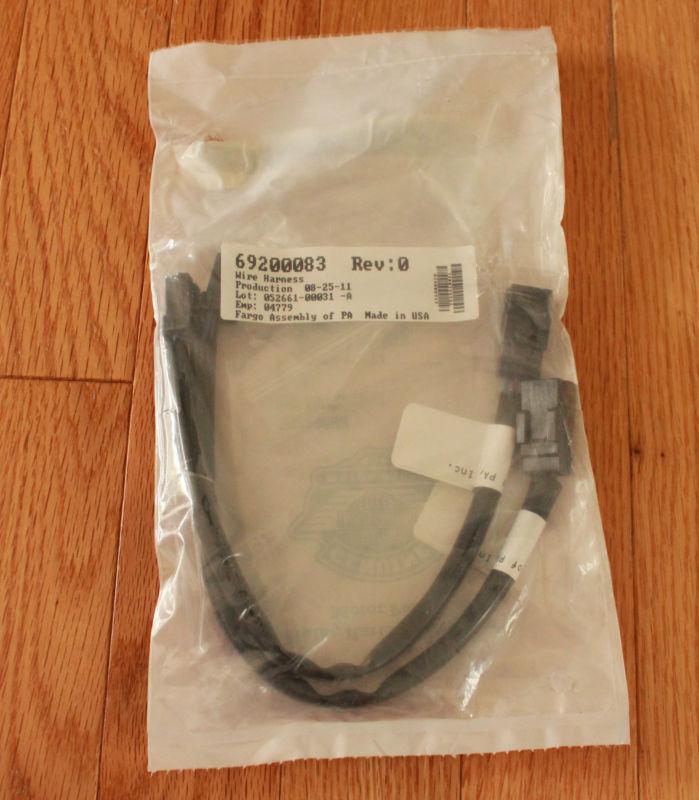 HARLEY DAVIDSON PN 69200083 RELOCATION TURN SIGNAL WIRE HARNESS PAIR 12INCH, US $10.00, image 2