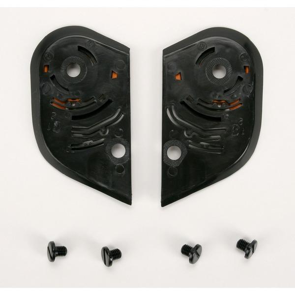 Icon domain-2, alliance, airframe proshield black helmet shield gear/pivot kit