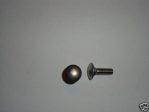Stainless steel  carriage bolts 1/4-20 x 3/4 30 pcs kit