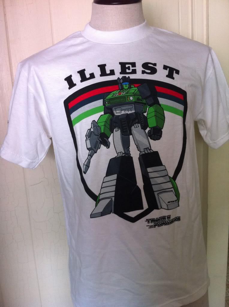 New illest x fatlace sz m white rauh welt transformers t-shirt hellaflush jdm 