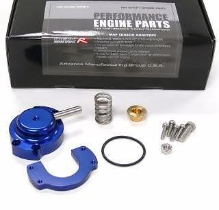 Obx fuel pressure regulator 95-99 eclipse gst gsx blue