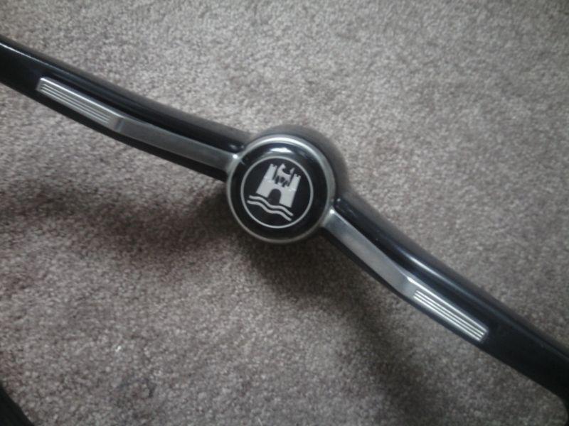 VINTAGE 1960's 1970's VOLKSWAGEN WOLFSBURG EDITION STEERING WHEEL - NO CRACKS, US $24.99, image 2