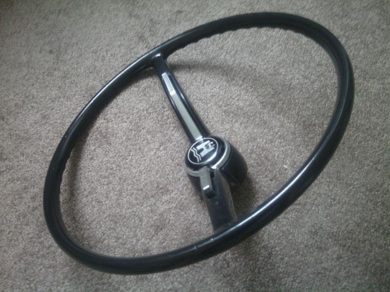 VINTAGE 1960's 1970's VOLKSWAGEN WOLFSBURG EDITION STEERING WHEEL - NO CRACKS, US $24.99, image 4