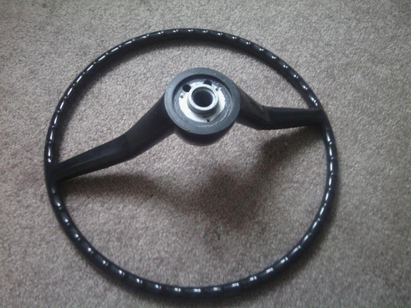 VINTAGE 1960's 1970's VOLKSWAGEN WOLFSBURG EDITION STEERING WHEEL - NO CRACKS, US $24.99, image 8