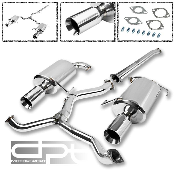 Find LEGACY GT BL/BP TURBO DOHC STAINLESS CATBACK EXHAUST MUFFLER 4