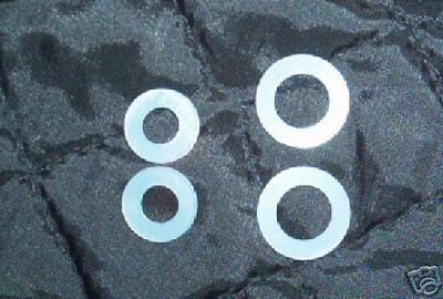 10 holley nylon reuseable needle & seat gaskets, aed bg demon grant qft carbs 