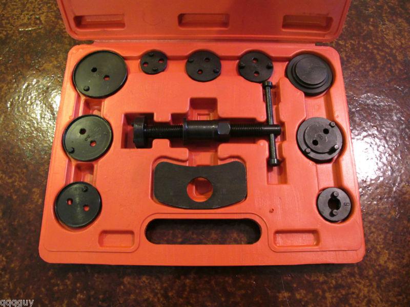 Fits saab / opel. professional disk brake caliper rewind tool set brand new