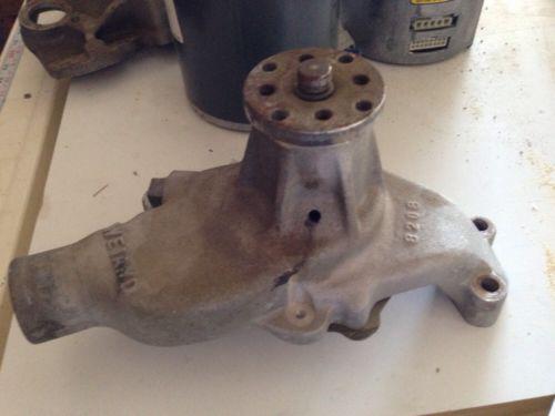 Weiand 8208 water pump sbc aluminum