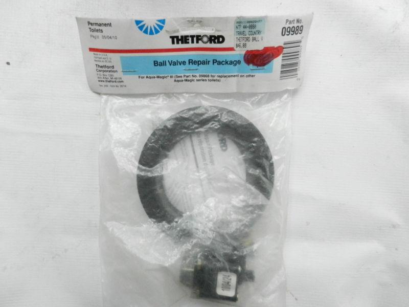 Find THETFORD RV Toilet 09989 Aqua Magic III Ball Valve Repair Kit in