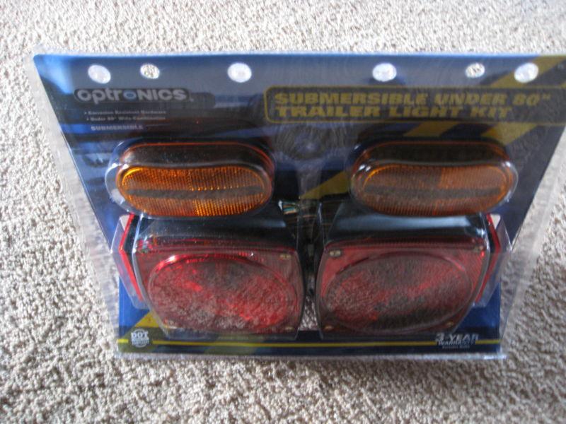 Optronics tl-14rk waterproof 80 inch trailer light kit