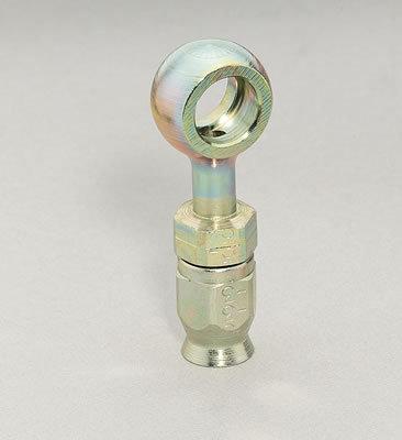 Aeroquip tfe fitting -3 an non-swivel banjo straight fbm3091