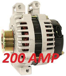 New chevy trailblazer gmc envoy alternator 4.2l 01 03 -05 200 high amp generator