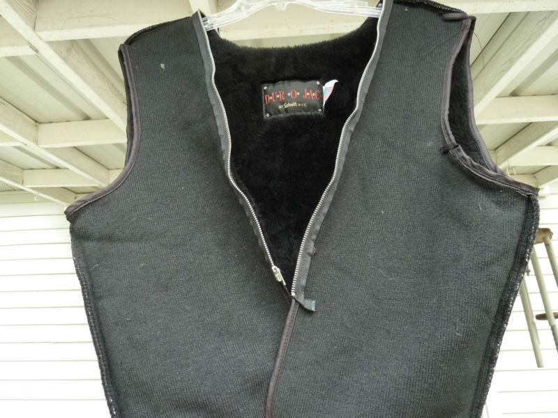 Vintage Schott Bros Leather Motorcycle Jacket - Size 40, US $55.00, image 3